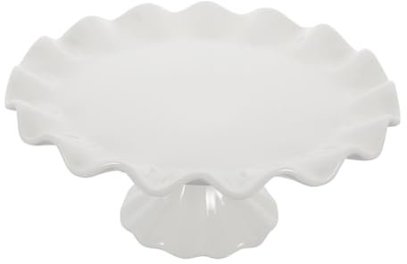 Alipis Alzata Elegante Ceramica Per Torte e Dessert Piatto Decorativo Per Cupcake Frutta e Biscotti Per Feste e Matrimoni