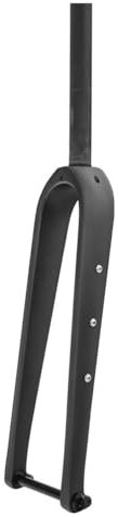 GJYDPU T800 Forcella MTB Bici da Strada Gravel 700C in Fibra di Carbonio Completa, 70mm Freno a Disco Piatto, 1-1/8'' Forcella Anteriore Rigida Tubo Dritto/conica Forcelle Rigide MTB