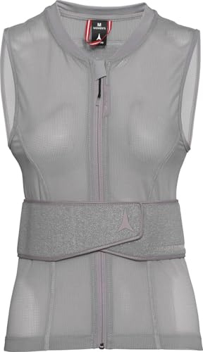 ATOMIC Live Shield AMID Lite Vest W I Damen-Protektorenweste mit AMID-Technologie für maximalen Schutz I Ergonomischer Rückenprotektor aus atmungsaktivem Mesh I Ski-Schutzweste mit Taillengurt