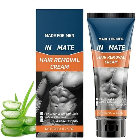 Men's Inti/mate Hair Removal Cream,Fast-Acting Depilatory Cream for Male Pri/vate Parts,Body Hair Removal Cream,Hair Removal Cr-eam for Men,Mens Inti-mate Ha-ir Re-moval Cr-eam,Body Ha-ir Re-mover Men