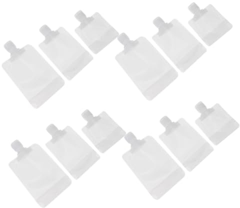 ABOOFAN Bustine da Viaggio per Lozioni Ricaricabili 12 Pezzi 30ml 50ml 100ml Tenuta Stagna per Cosmetici Cura Pelle e Toeletta Portatili per Viaggi e Uso Esterno