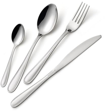 Servizio Set di Posate 24 pezzi in Acciaio Inox Eme City
