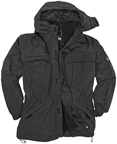 Marc & Mark Davos Veste d'hiver 3 en 1 pour homme Noir Taille 4XL