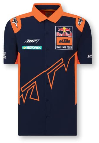Red Bull Camiseta de manga corta KTM Official Teamline Azul Talla L