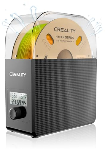 Creality Offiziell 3D Drucker Filament Trockner, Filamenttrockner 3D Drucker Filament Dryer Box, 360° Heizung Filament Trocknerbox während des Druckens,für 1.75mm 2.85mm Filament,PLA PLA+ ABS PETG TPU