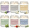 Scented Candles Gifts for Women, 6 Pack Scented Candles Gift Set, Soy Wax Candles, Large Jar Candle in Glass, Decorative Candle, Valentine's Day, Anniversary, Birthday,Mothers Day Gifts