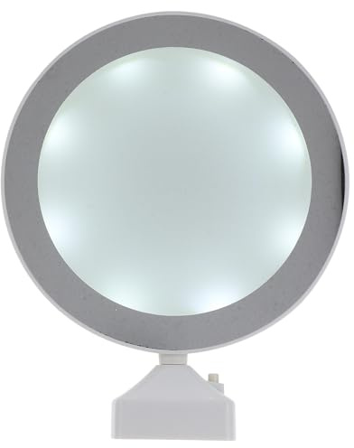 Cabilock Led Bilderrahmen Rund 9.8 Zoll Mit Nachtlicht Funktion Kreativer Tischrahmen Für Foto Beleuchteter Fotorahmen Ideal Für Wohnzimmer & Schlafzimmer Dekoration
