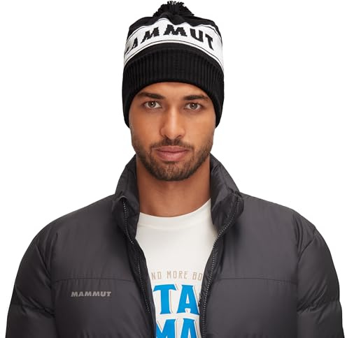 Mammut Peaks Beanie, schwarz-weiß, Einheitsgröße
