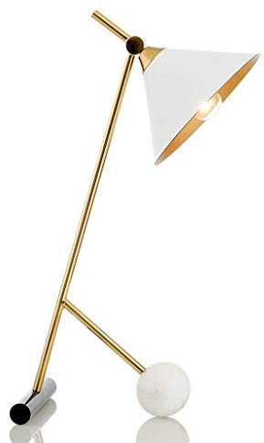HXFFXHF Lámparas de Mesa de iluminación Decorativa, luz de Trabajo, lámpara de Mesa de Viento Industrial Retro, luz de Trabajo de Estudio, Hierro Forjado Creativo