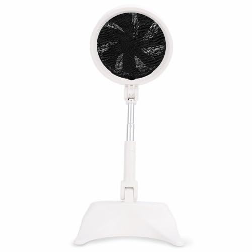Portable Range Hood, Adjustable Angle Desktop Range Hood, Portable Kitchen Exhaust Fan with 3 Speed for Indoor BBQ Hot Pot, USB Powered Folding Low Noise Tabletop Range Hood