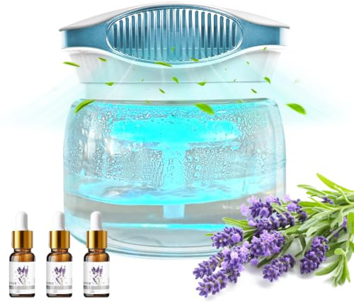 Dayear Diffusore di Oli Essenziali, Aromaterapia Diffusori Purificatore d'aria con 7 Colori LED, Air Filter Aroma Diffuser Ioniser, Water Air Purifier per casa camera da letto
