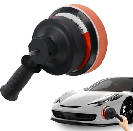 Lucidatrice Auto - Kit Lucidatrice | Lucidatrice Silenziosa Con Manico Rimovibile | Lucidatrice Per Auto Con Batteria | Set Di Macchine Per Lucidatura Per Auto, Macchina Per Cera Con Batteria Per La