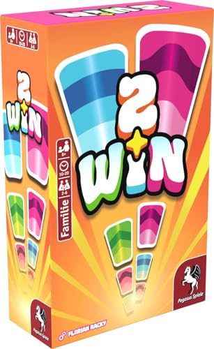Pegasus Spiele 57137G - 2 Win Kartenspiel für Familie & Freunde