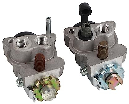 Segrehy Set cilindro freno ruota anteriore di alta qualità durevole sostituzione cilindro freno ruota anteriore sinistra per TRX300FW Fourtrax 300 4x4 1993 2000 ATV 2 pezzi