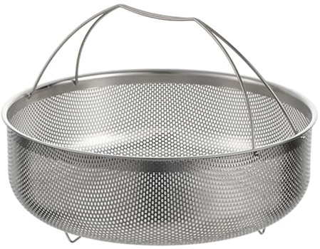 Cesta De Vapor Para Verduras, Accesorios De Cocina De Malla Con Asa, Insert De Acero Inoxidable Para Olla Vaporera, Para La Cocina Del Hogar La Residencia Universitaria El Apartamento La Preparación D