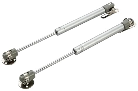 Molla di supporto pneumatica, Confezione da 4 cerniere idrauliche con molle a gas for mobili for supporto ascensore for porta dell'armadio 30N-200N(15kg 150n)