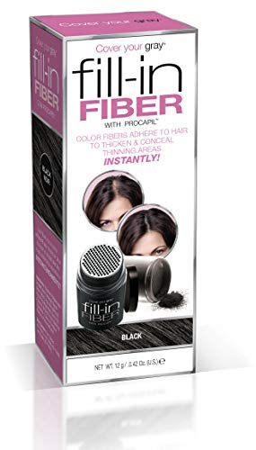 Cover Your Gray Pro Fill-In Fibers with Procapil - Black