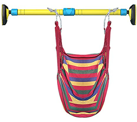 Klimmzugstangen Hua Tragbare Verstellbare Reckstange 70-160cm, Klimmzugstange Mit Schaukel Für Kinder, Für Indoor-Fitnessstöcke In Home Gyms, Sicher Und rutschfest