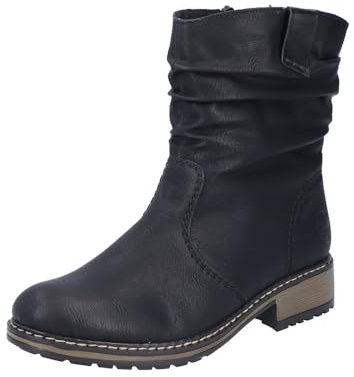 Rieker Damen Z6881 Stiefeletten, Schwarz, 40 EU