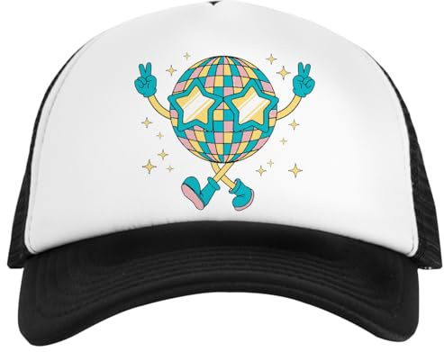 Disco Boll Kid White Snapback Baseball Keps För Barn