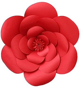 Garneck Elegante 3D-papierblumen-wanddekoration für Zuhause Hochzeit Verlobung Party-Dekoration.
