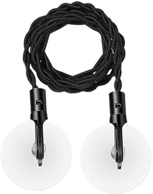 Cordino Per Il Bucato Da Viaggio - Corda Per Abiti Con Ventose Extraresistenti | Design Antivento Con Cavo Resistente Per Asciugamani Vestiti In Balcone Bagno Borsa