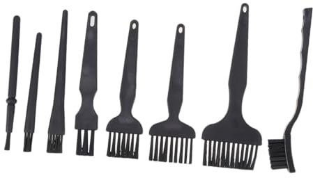 OSALADI 8 pièces Kit Brosse Anti-Statique pour Nettoyage Clavier Ordinateur Brosses Dépoussiérage Ergonomiques Lavables et Faciles à Utiliser pour Maison et Bureau