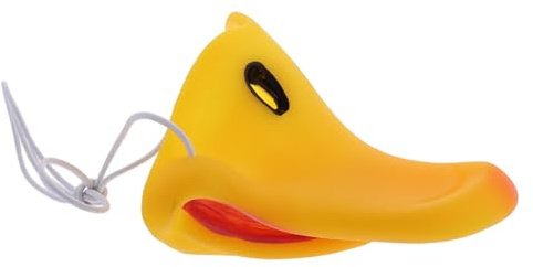 ORFOFE Máscara de Nariz de Pato de Látex Banda Elástica, Tamaño Único para Adultos, Accesorio para Disfraces de Animales y Fiestas de Cosplay, Cómoda y Transpirable