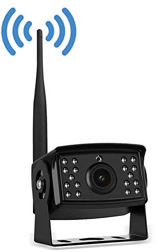 Rückfahrkamera Kabellos Add on für AHD Wireless DVR-System, 12V-24V Wasserdichtes Nachtsichtgerät Extra Auto Rückfahrkamera für Digital Wireless Backup System, Übertragungsentfernung bis zu 500M