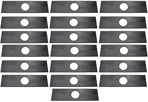 SECURA Jeu de lames (Kit de 19) compatible avec Sabo 45-190 Scarificateur