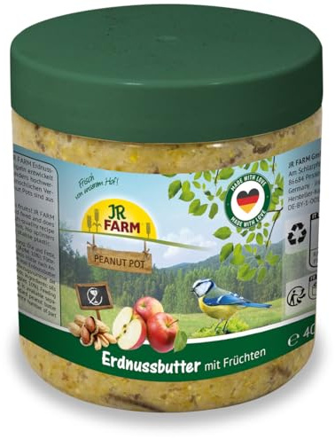JR FARM Garden PPot jordnötssmör frukt 400 g