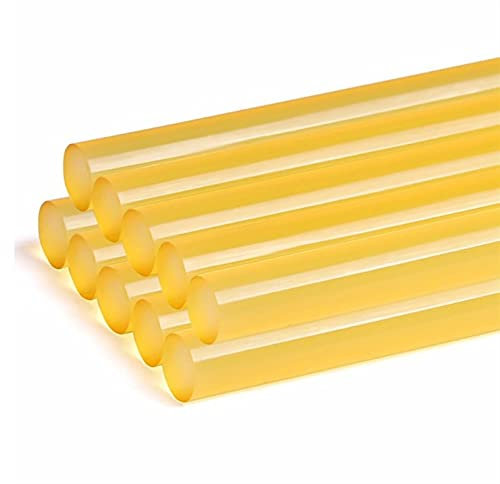 HNGM Klebesticks 10. STCK Werkzeuge gelb Heißschmelzkleber Sticks für Heißschmelzkleber Gun Lacklose Delle Reparaturwerkzeuge Heißkleber Klebstoffstangen