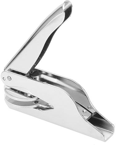 MAGICLULU Embossing Stamp Tool Handheld Prägewerkzeug Für Projekte Hochzeiten Und Offizielle Dokumente Tragbar Und Präzise Für Klare Stempelabdrücke