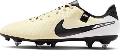 Nike Fußballschuhe Legend 10 Academy Sg-Pro Ac, Lemonade/Black-MTLC Gold Coin, DV4338-700, 42 EU (8.5 US)