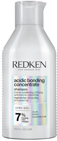Redken Pflegendes Haarshampoo mit intensivem Schutz vor Farbverlust, Konzentrierte All-In-One Formel, Acidic Bonding Concentrate Shampoo, 1x 500ml