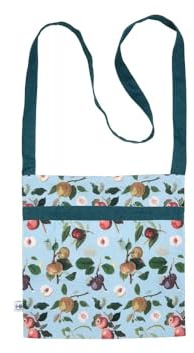 Dexam Hooker Fruit Peg Bag Cotton Blue Peg Storage for Washing Line with Shoulder Strap