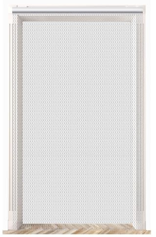 VeYocilk Moustiquaire à chaînes pour portes - Argent - 80 x 200 cm - Chaîne en aluminium - Moustiquaire en métal - Pour les mouches