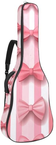 Schöne und schöne gepolsterte Gitarrentasche mit Frühlingsblumen, schützende Akustikgitarre, Gigbag für E-Bass, Konzertgitarre, Multicolor 08, 42.9x16.9x4.7 in, Lässiger Tagesrucksack