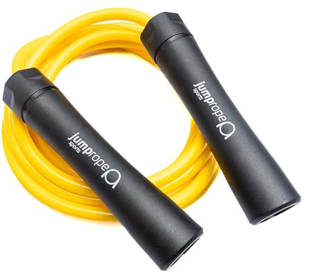 Professionelles Rope Skipping Springseil HEAVY CHAMPION 2.0 (Ø 10mm / 3.0m Seillänge - verstellbar)