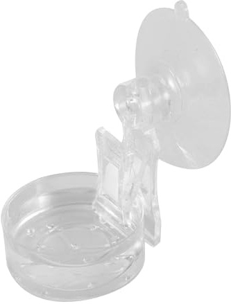 Ciotola Alimentatore per Rettili - Alimentatore per Rettili con Ventosa | Accessorio Decorativo per Habitat, Vasca per Acqua e Cibo adatta a Lucertole, Ragni e Rane Arboree