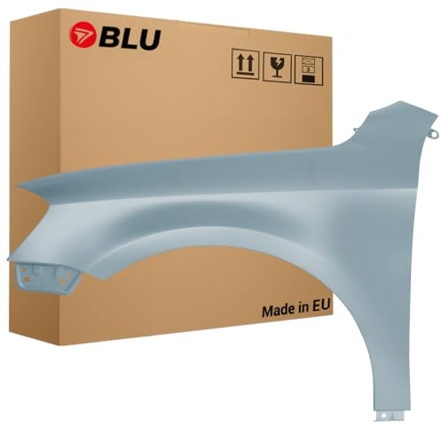 BLU Premium Kotflügel Passend für VW Volkswagen Passat B7 LC7Z Links Silber | 2010-2014 | Vorderseite Vorne | Verzinkt & Lackiert | Einbaufertig