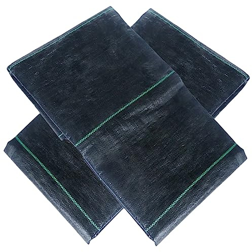 SOIMISS 2 Pezzi Telo Pacciamatura Erbacce Heavy Duty Controllo Piante Traspirante Resistente UV per Aiuole e Esterni