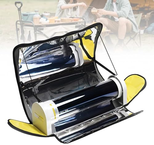 Cuisinière Solaire Camping Pliable, Four Extérieur Capacité 4,5 L Pour Repas Familiaux Fête Plein