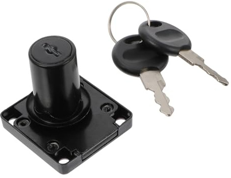 NESTINGHO Drawer Lock Set with Long Bolt for Cabinets and Desks Secure Keys for Mailbox and Office Drawers