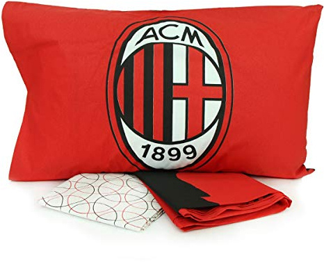 Completo letto singolo 1p a.c. milan