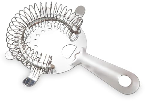 We Can Source It Ltd - Hawthorne Cocktail Strainer - Stainless Steel 4 Prong Cocktail Strainer - Pack of 12