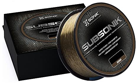 Sonik SubSonik Brown Carp Mono Schnur, 1200 m, 6,8 kg