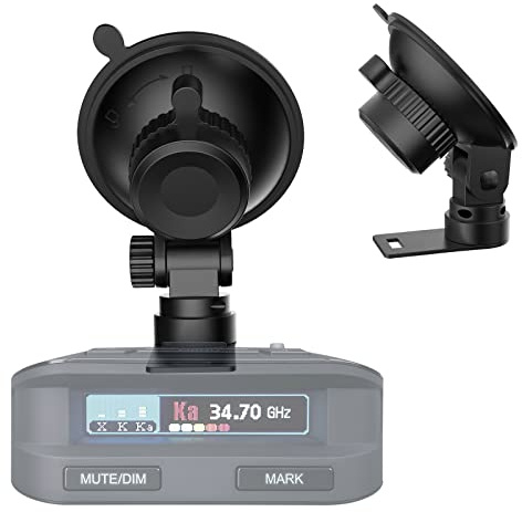 SDSACZMU Radar Detector Mount, Car Windshield &Dashboard Radar Detector Suction Cup Mount, for Uniden Radar Detectors (not for Unlisted Models),Easy to Install.