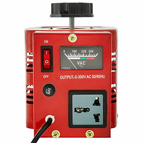 ZYFBD Transformador Variable AC Voltaje Regulador Convertidor de Transformador 500VA-3000VA Bobina de Cobre incorporada para Suministro de alimentación para la Fuente de alimentación, versátil