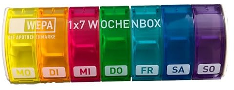 Wepa 1x7 Wochenbox UV-Schutz + Regenbogen